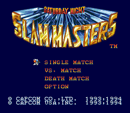 Saturday Night Slam Masters screenshot 3 for Sega Genesis
